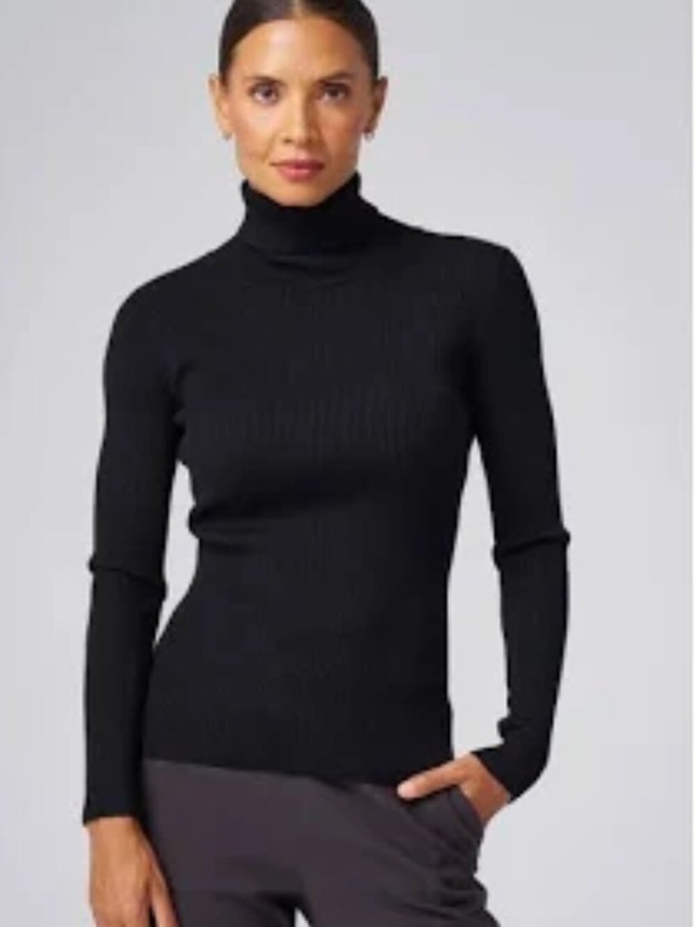 GAP Black Ribbed Turtleneck Sweater/NWT/XL